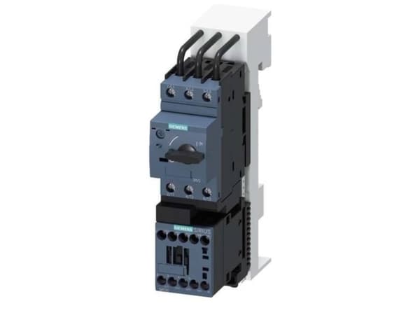 Siemens 3RA2110-0HD15-1AP0 3RA21100HD151AP0 Forbrugsafgrening Motorydelse ved 400 V 0,18 kW 690 V Nominel strøm 0,6 A