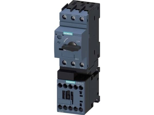 Siemens 3RA2110-1FA15-1BB4 3RA21101FA151BB4 Forbrugsafgrening Motorydelse ved 400 V 1.5 kW 690 V Nominel strøm 3.6 A