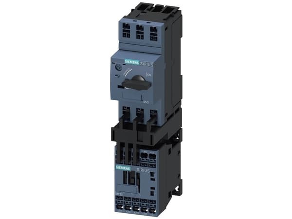 Siemens 3RA2110-1JE16-1BB4 3RA21101JE161BB4 Forbrugsafgrening Motorydelse ved 400 V 0,4 kW 690 V Nominel strøm 8,5 A