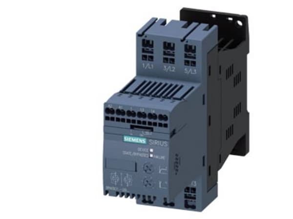 Siemens 3RW3017-2BB14 3RW30172BB14 Softstart-enhet Motoreffekt vid 400 V 5,5 kW 480 V Nominell ström 12,5 A