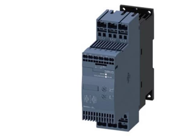 Siemens 3RW3026-2BB14 3RW30262BB14 Pehmokäynnistysyksikkö Moottorin nimellisvirta 400 V:lla 11 kW 480 V Nimellisvirta 25 A
