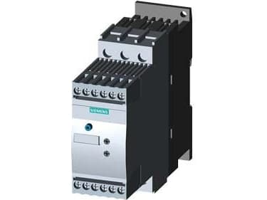 Siemens 3RW3028-1BB04 3RW30281BB04 Pehmokäynnistysyksikkö Moottorin teho 400 V:lla 18,5 kW 480 V Nimellisvirta 38 A