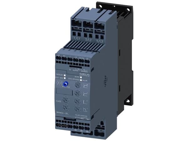 Siemens 3RW4026-2BB05 3RW40262BB05 Mjukstartsenhet Motorvärde vid 400 V 11 kW 600 V Nominell ström 25 A
