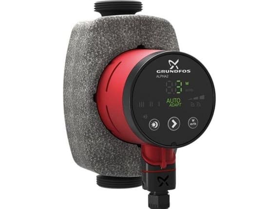 GRUNDFOS ALPHA2 25-40 180 1x230V 50Hz 6H Ny 2018 model