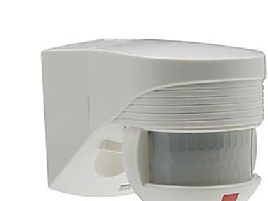 B.E.G. Brück 91001 Liiketunnistin pinta-asennus, alle asennettava 140° rele valkoinen IP54