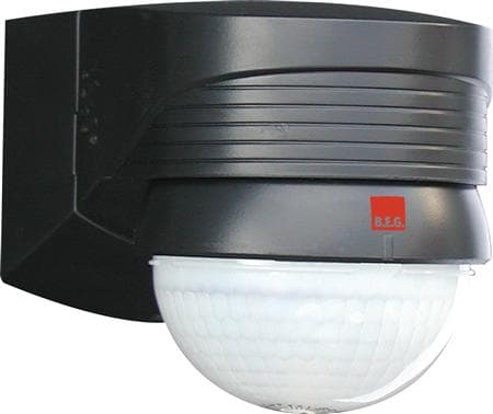 B.E.G. 91028 LC-plus 280 sort Bevægelsessensor