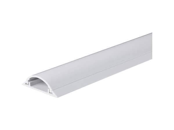 TRU COMPONENTS kaapelisilta 1572567 PVC Valkoinen Kanavien lukumäärä: 1 1000 mm Sisältö: 1 m