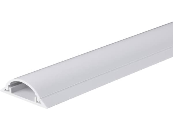 TRU COMPONENTS kaapelisilta 1572567 PVC Valkoinen Kanavien lukumäärä: 1 1000 mm Sisältö: 1 m