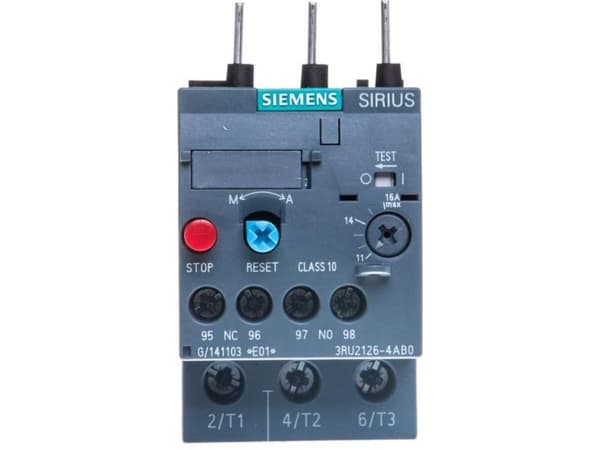 Siemens 3RU2126-4AB0 Ylikuormitusrele 1 kpl