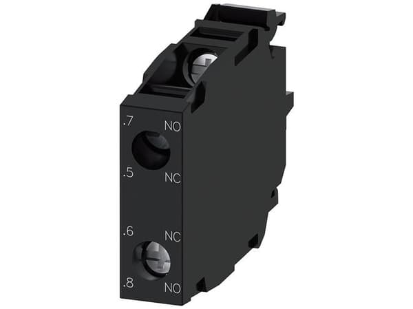 Siemens 3SU1400-1AA10-1RA0 Kontaktimoduuli 1 x bryde-kosketin, 1 x slutte-kosketin 1 kpl