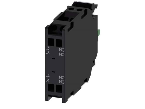 Siemens 3SU1400-1AA10-3NA0 Kontaktimoduuli 2 x sluttekontakt 1 kpl