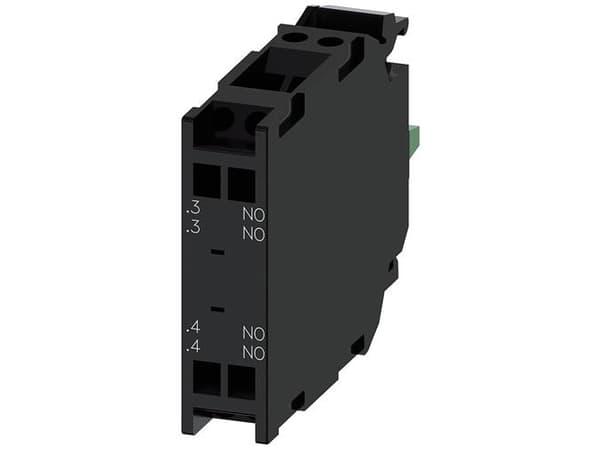 Siemens 3SU1400-1AA10-3NA0 Kontaktimoduuli 2 x sluttekontakt 1 kpl