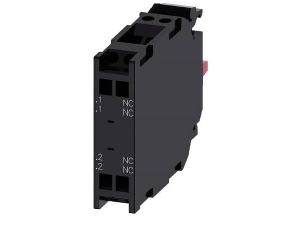 Siemens 3SU1400-1AA10-3PA0 Kosketinmoduuli 2 x bryde-kosketin 1 kpl