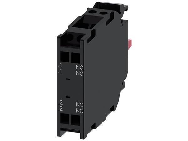 Siemens 3SU1400-1AA10-3PA0 Kosketinmoduuli 2 x bryde-kosketin 1 kpl