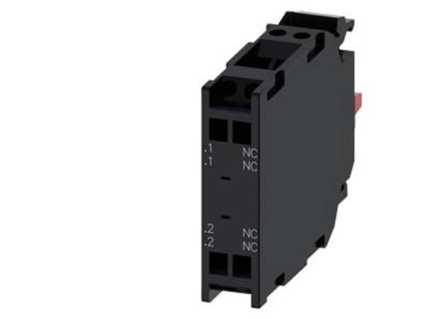 Siemens 3SU1400-1AA10-3PA0 Kosketinmoduuli 2 x bryde-kosketin 1 kpl