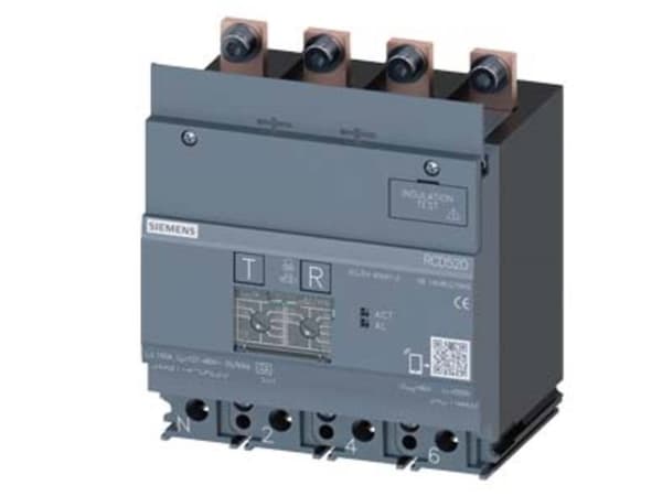 Siemens 3VA9114-0RL20 Vikavirtasuoja 1 kpl (L x K x S) 101,6 x 100 x 70 mm