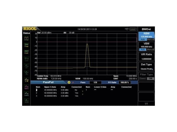 Rigol DSA800-EMI DSA800-EMI Software Upgrade 1 stk