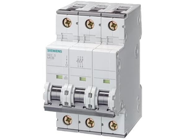 Siemens 5SY43637 5SY4363-7 Ledningssikkerikkerhedsafbryder 63 A 230 V, 400 V