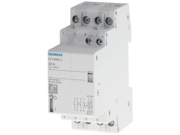 Kaukokosketin DIN-kisko Siemens 5TT4454-0 4 x NO kosketin 400 V 32 A 1 kpl