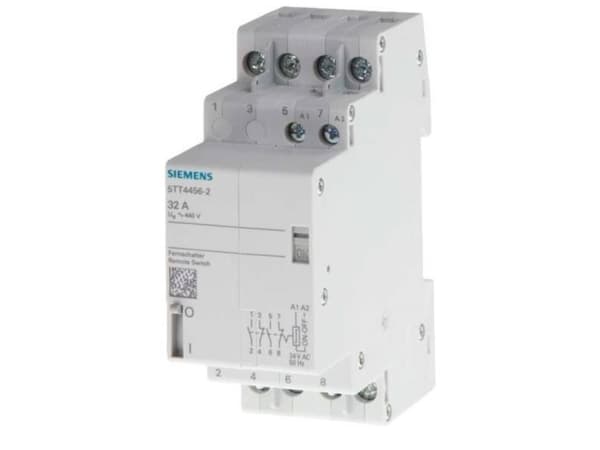 Kaukokosketin DIN-kisko Siemens 5TT4454-0 4 x NO kosketin 400 V 32 A 1 kpl