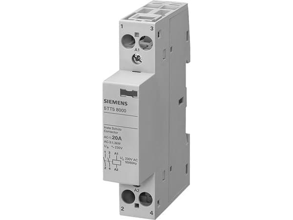 Siemens Siemens Indus.Sector Installationsbeskyttelse 2 x sluttekontakt 20 A 1 stk