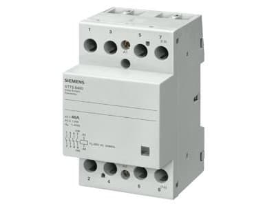 Siemens 5TT5850-0 Installationsbeskyttelse 4 x sluttekontakt 63 A 1 stk 1 stk
