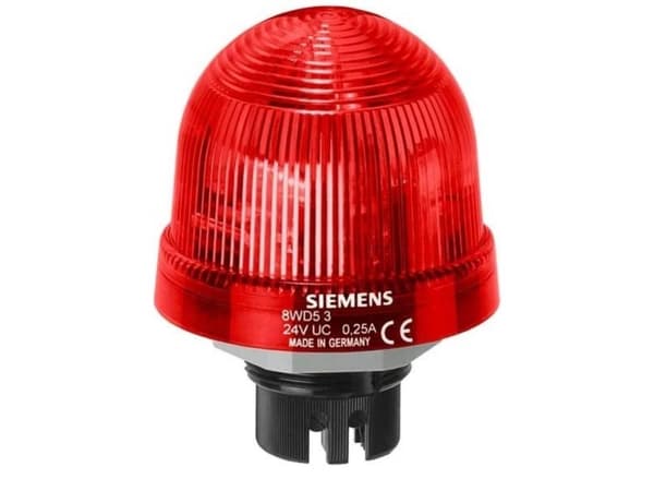 Siemens 8WD5320-0CB Signallampe (Ø x H) 70 mm x 66 mm Rød 1 stk