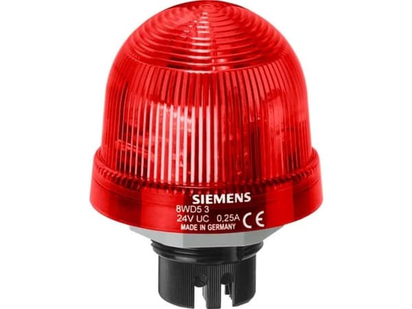 Siemens 8WD5320-0CB Signallampe (Ø x H) 70 mm x 66 mm Rød 1 stk