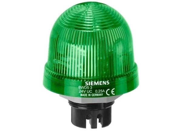 Siemens 8WD5320-0CC Merkkivalo (Ø x K) 70 mm x 66 mm Vihreä 1 kpl