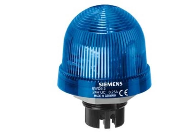 Siemens 8WD5320-0CF Merkkilamppu (Ø x K) 70 mm x 66 mm Sininen 1 kpl
