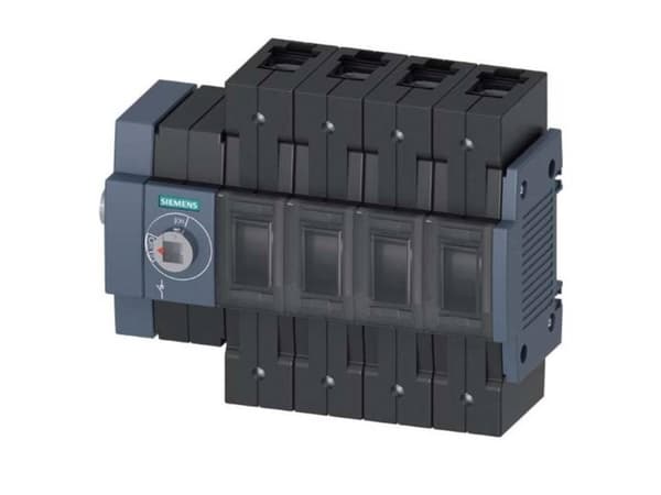 4-napainen 160 A 3 x kytkin 690 V/AC Siemens 3KD3444442NE100