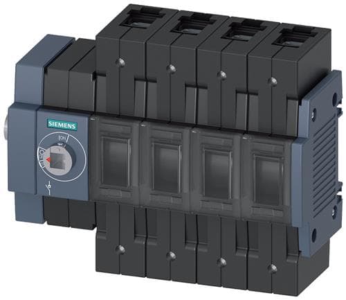 4-napainen 160 A 3 x kytkin 690 V/AC Siemens 3KD3444442NE100