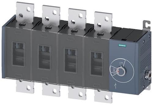 4-napainen 1000 A 8 sulkemista, 8 avaamista 690 V/AC Siemens 3KD50440RE400