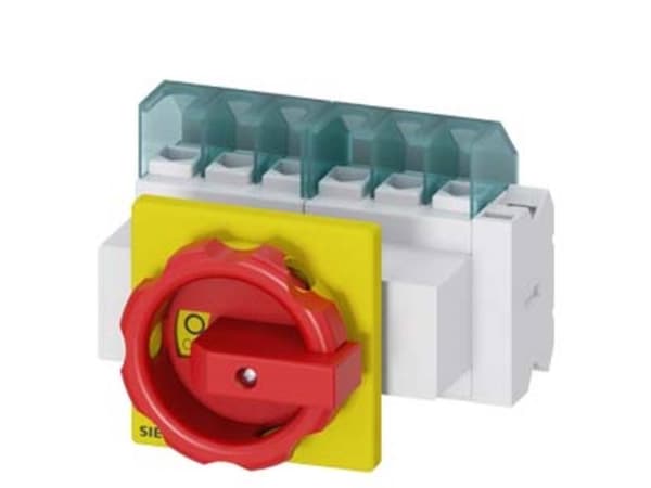 Rød, Gul 6-polet 16 mm² 25 A 1 x sluttekontakt, 1 x brydekontakt 690 V/AC Siemens 3LD21034VP53