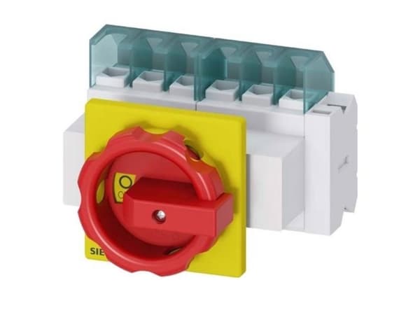 Rød, Gul 6-polet 16 mm² 25 A 1 x sluttekontakt, 1 x brydekontakt 690 V/AC Siemens 3LD21034VP53
