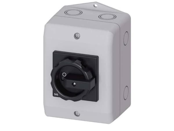 Sort 3-polig 16 mm² 25 A 1 x sluttekontakt, 1 x brydekontakt 690 V/AC Siemens 3LD21641GP51
