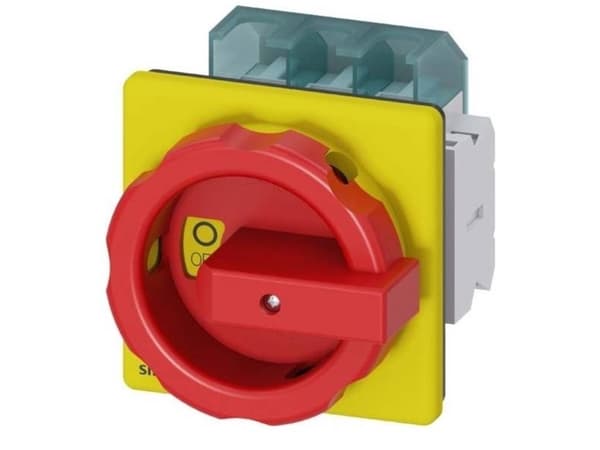 Rød, Gul 3-polet 35 mm² 63 A 1 x sluttekontakt, 1 x brydekontakt 690 V/AC Siemens 3LD25041TP53