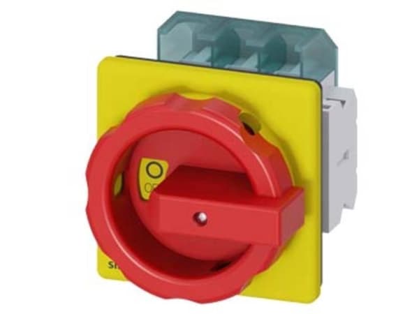 Rød, Gul 3-polet 35 mm² 63 A 1 x sluttekontakt, 1 x brydekontakt 690 V/AC Siemens 3LD25041TP53
