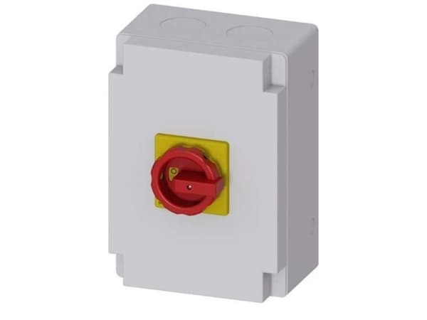 Rød, Gul 6-polet 35 mm² 63 A 1 x sluttekontakt, 1 x brydekontakt 690 V/AC Siemens 3LD25664VD53