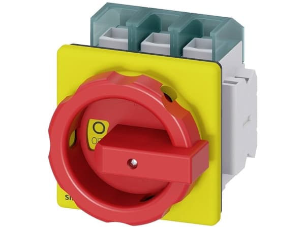 Rød, Gul 3-polet 50 mm² 125 A 1 x sluttekontakt, 1 x brydekontakt 690 V/AC Siemens 3LD28041TP53