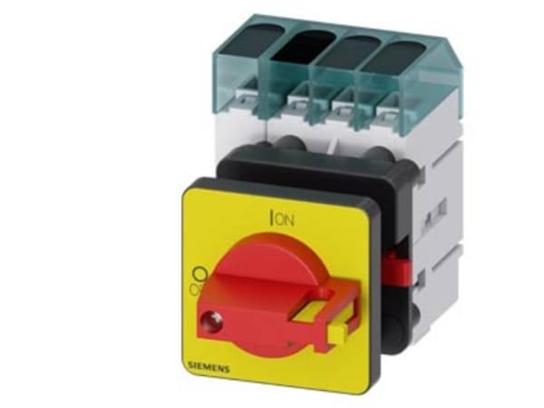 Rød, Gul 4-poletti 16 mm² 25 A 690 V/AC Siemens 3LD31500TL13