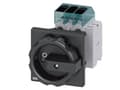 Miniatyrbild 1 av 5: Sort 3-polig 16 mm² 25 A 1 x sluttekontakt, 1 x brydekontakt 690 V/AC Siemens 3LD31541TK51
