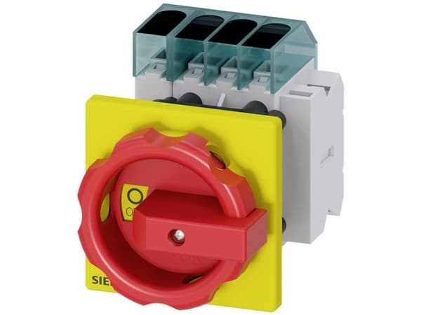 Rød, Gul 4-polet 16 mm² 63 A 1 x sluttekontakt, 1 x brydekontakt 690 V/AC Siemens 3LD34541TL53