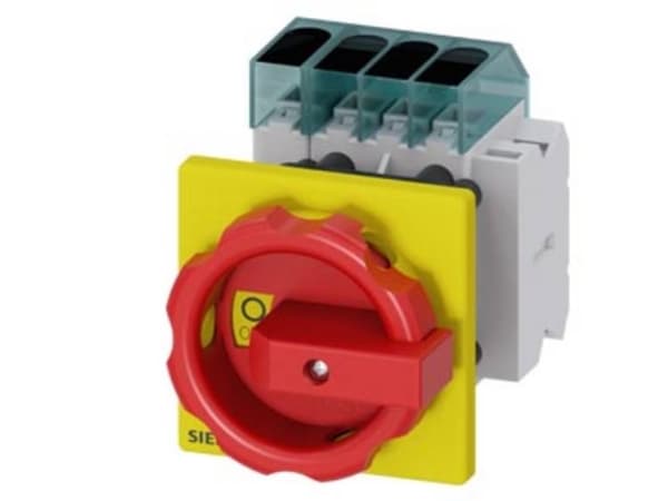 Rød, Gul 4-polet 16 mm² 63 A 1 x sluttekontakt, 1 x brydekontakt 690 V/AC Siemens 3LD34541TL53