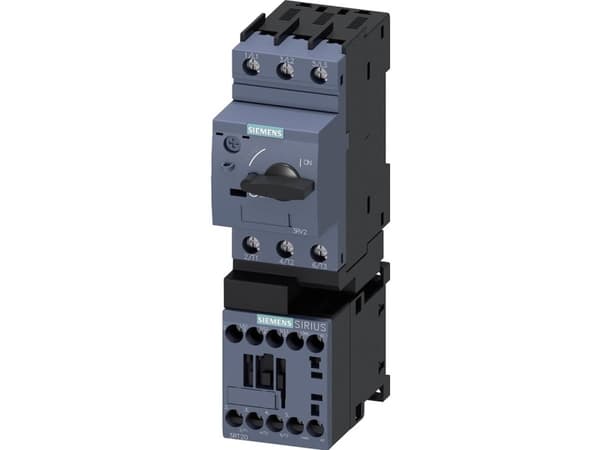 Siemens 3RA2110-0BA15-1AP0 3RA21100BA151AP0 Forbrugsafgrening Motorydelse ved 400 V 0.06 kW 690 V Nominel strøm 0.2 A