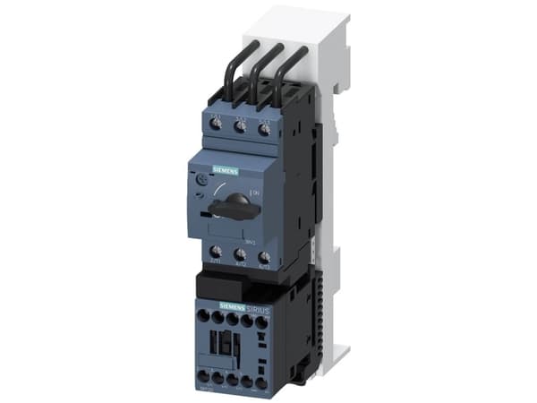 Siemens 3RA2110-0ED15-1BB4 3RA21100ED151BB4 Forbrugsafgrening Motorydelse ved 400 V 0,09 kW 690 V Nominel strøm 0,3 A
