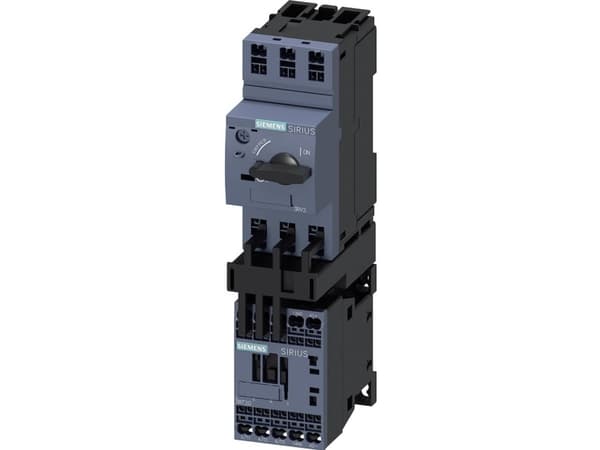 Siemens 3RA2110-0EE15-1BB4 3RA21100EE151BB4 Forbrugsafgrening Motorydelse ved 400 V 0,09 kW 690 V Nominel strøm 0,3 A