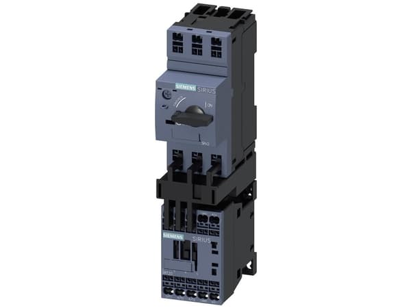 Siemens 3RA2110-1BE15-1BB4 3RA21101BE151BB4 Forbrugsafgrening Motorydelse ved 400 V 0.75 kW 690 V Nominel strøm 1.9 A