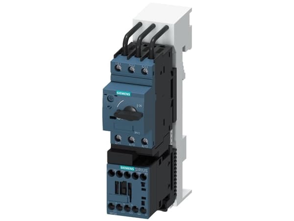 Siemens 3RA2110-1ED15-1BB4 3RA21101ED151BB4 Forbrugsafgrening Motorydelse ved 400 V 1,5 kW 690 V Nominel strøm 3,6 A