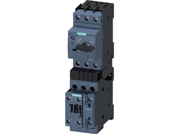Siemens 3RA2120-1GA24-0AP0 3RA21201GA240AP0 Forbrugsafgrening Motorydelse ved 400 V 2.2 kW 690 V Nominel strøm 4.9 A